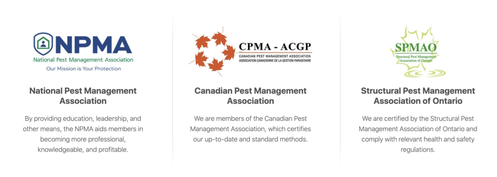 pest control service organizations